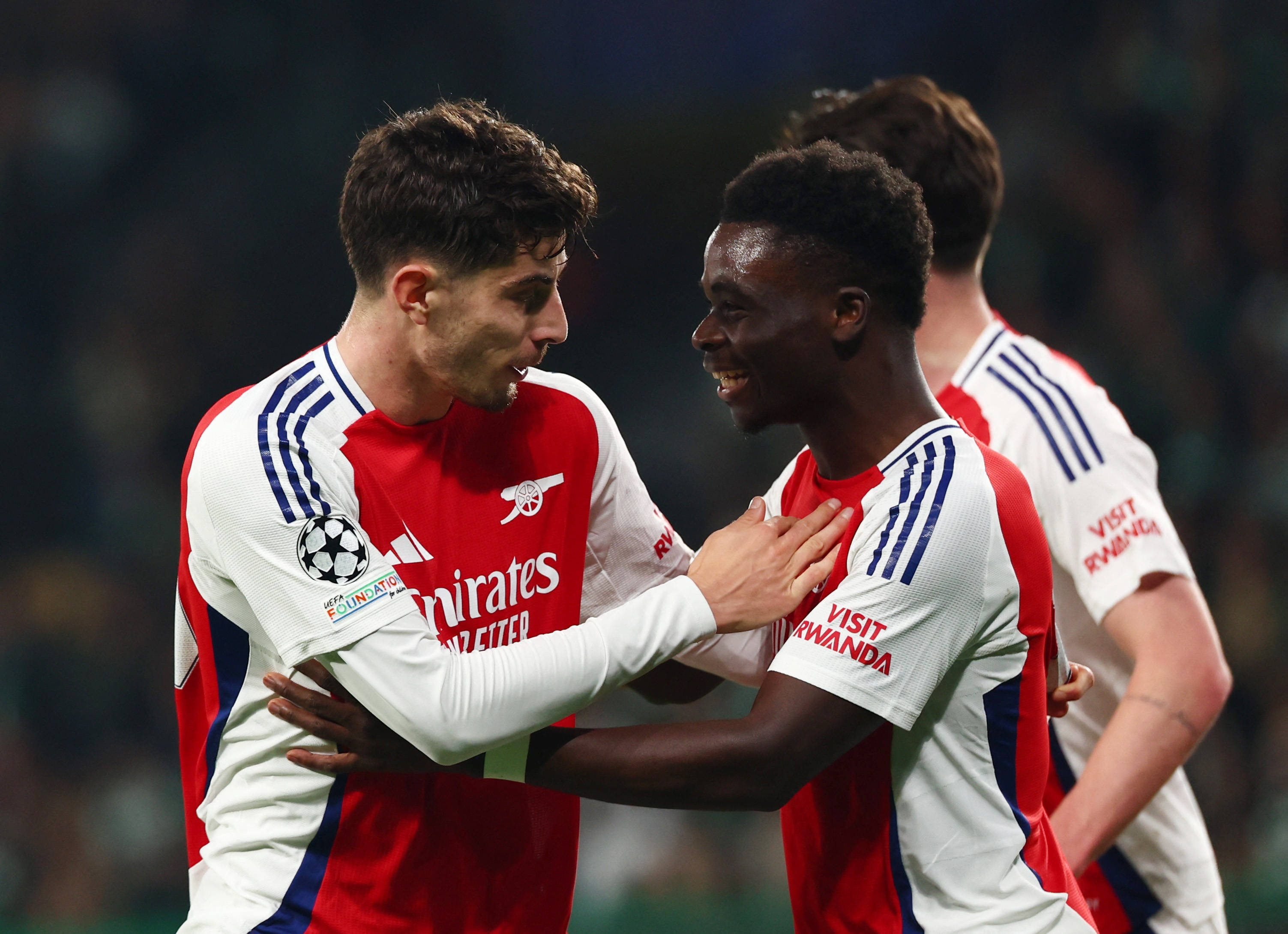 阿森纳球员表现出色，球队近期状态明显回暖