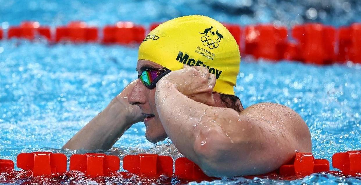 巴西男子游泳选手逆袭夺得第四