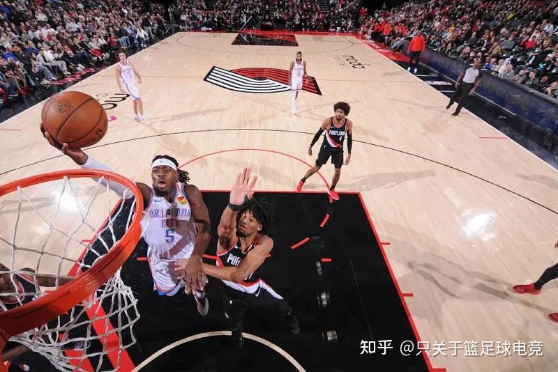 NBA季后赛雷霆击败开拓者，追平系列赛